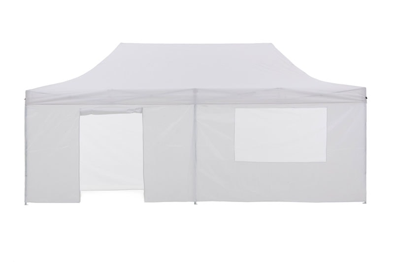 Wallaroo Gazebo Tent Marquee 3m x 6m PopUp Outdoor White