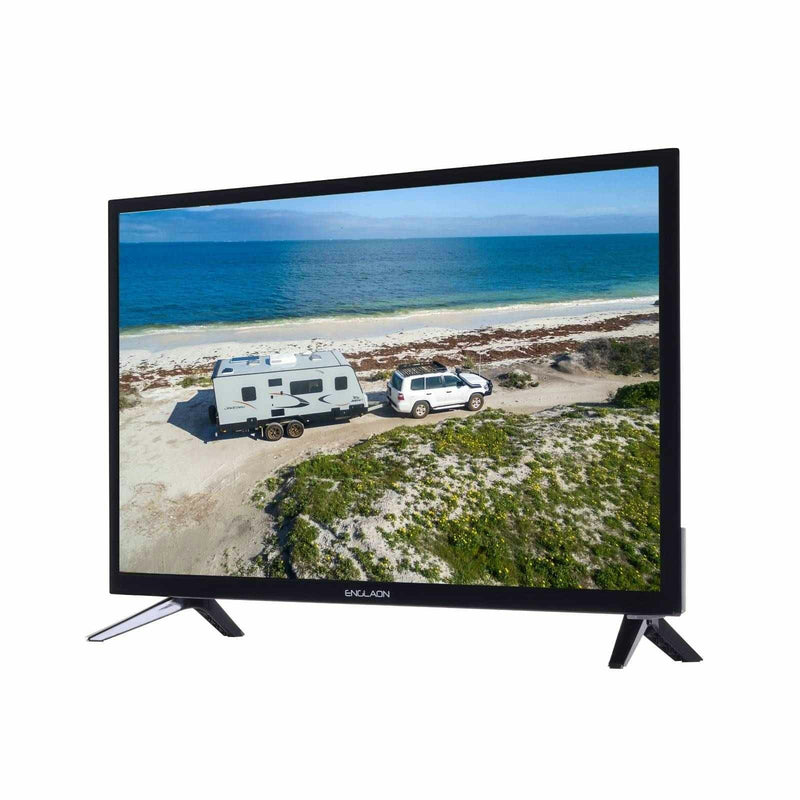 ENGLAON 24’’ HD Smart LED 12V TV With Built-in Chromecast, Bluetooth & Android 11