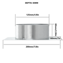 Mount Plate for Diesel Heater - Turret Style