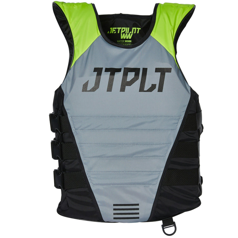 Jetpilot RX Side Entry Men's Nylon L50S PWC Life Vest Grey Yellow