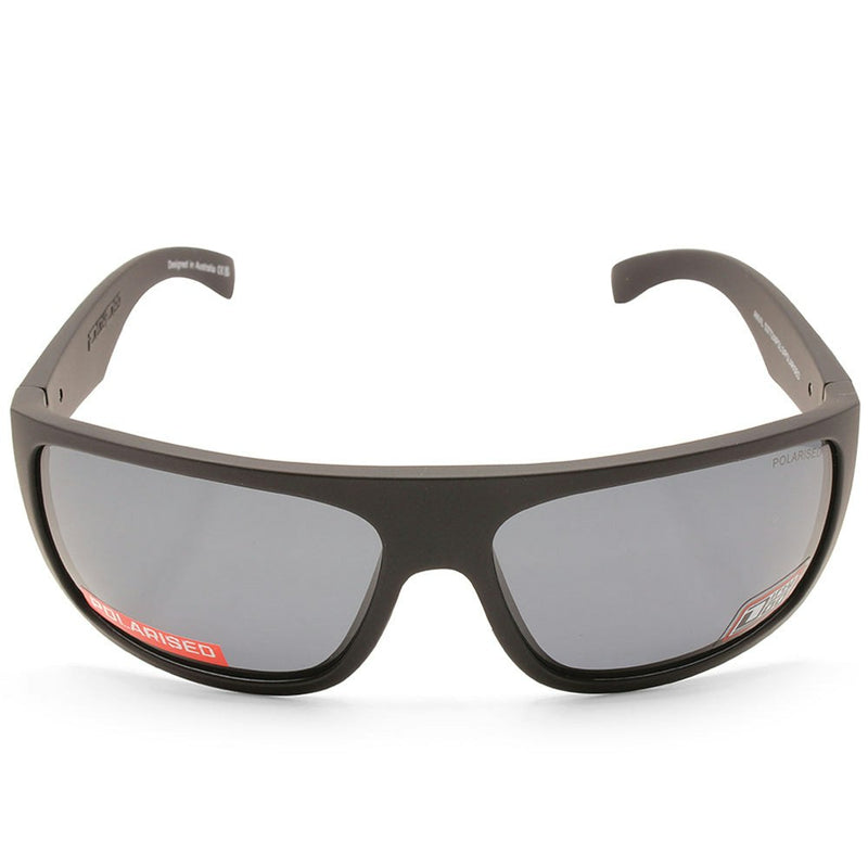 Dirty Dog Anvil Satin Satin Black/Grey Unisex Polarised Sunglasses 53772