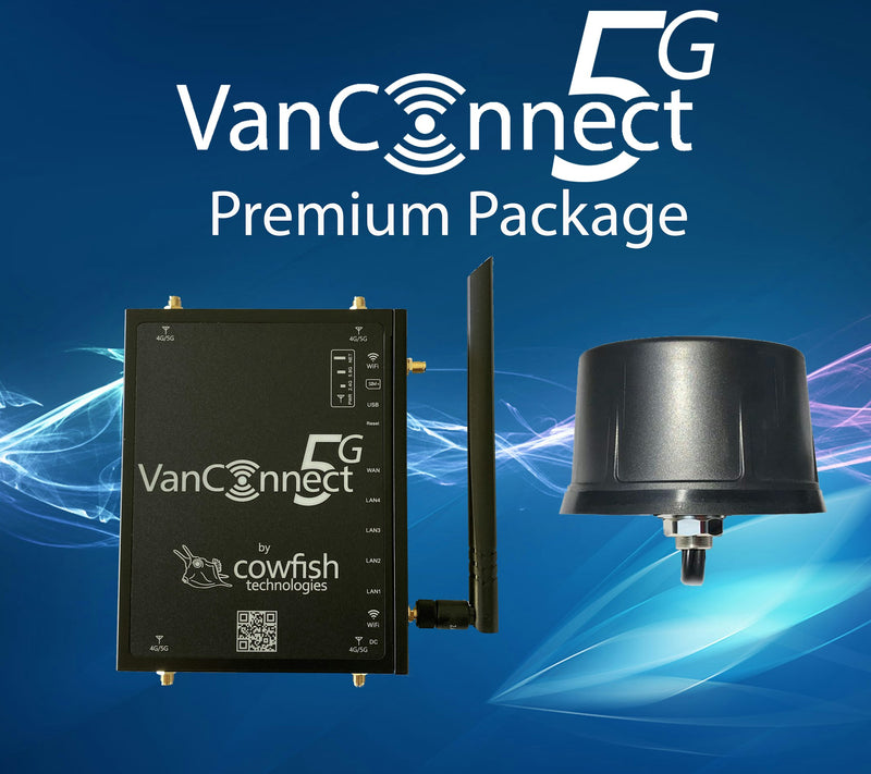 Cowfish VanConnect 5G Premium - caravan internet