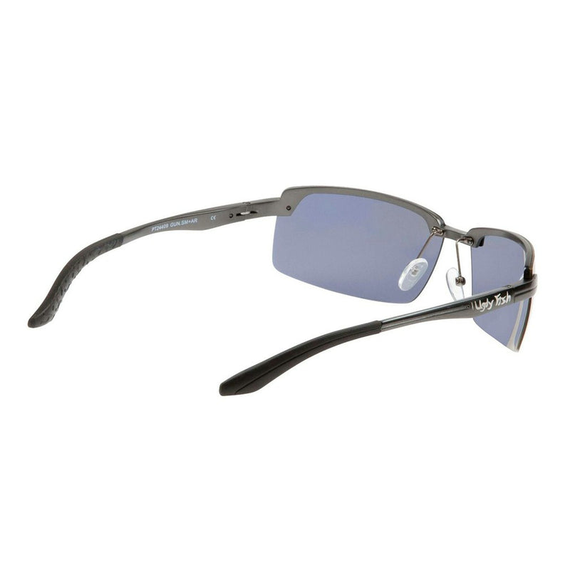 Ugly Fish PT24409 Aluminium Gun Metal Frame/Smoke Lens Polarised Sunglasses