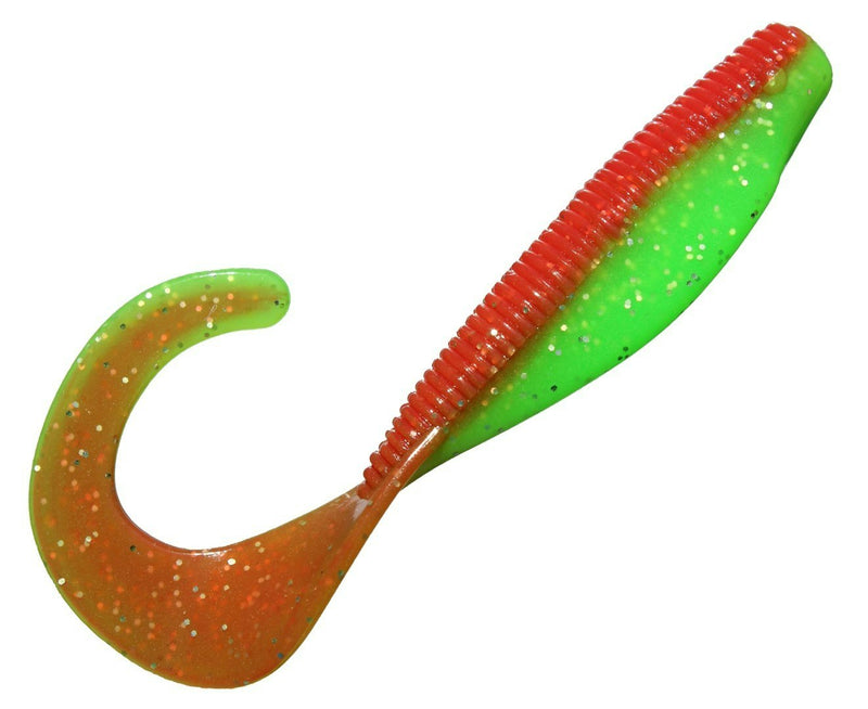 Zman 4" Streakz Curly Tailz - 5 Pack of Z man Soft Plastics Fishing Lures