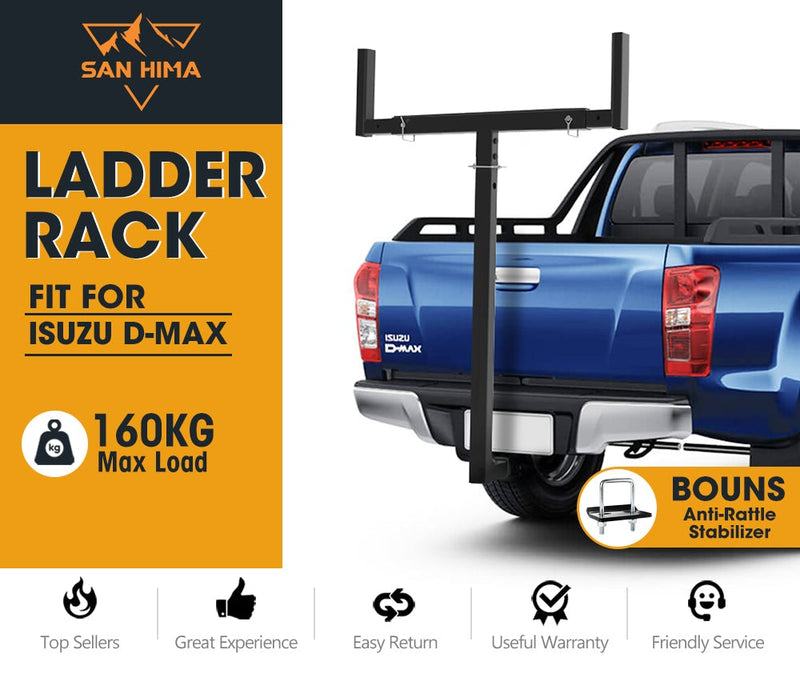 San Hima Ladder Rack Roof Rack Tow Bar for Isuzu D-Max