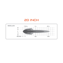 Ultimate9 LED Light Bar 20"
