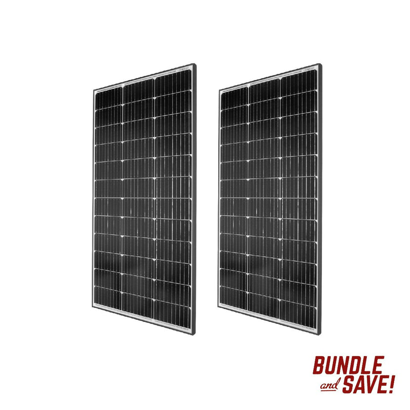 2x Exotronic 180W Fixed Solar Panel