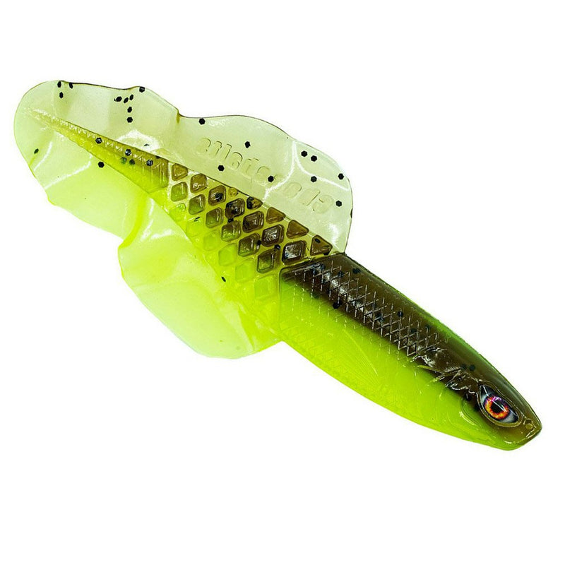 6 Pack of Chasebait 4.25 Inch 110mm Flacid Shad Soft Plastic Fishing Lures