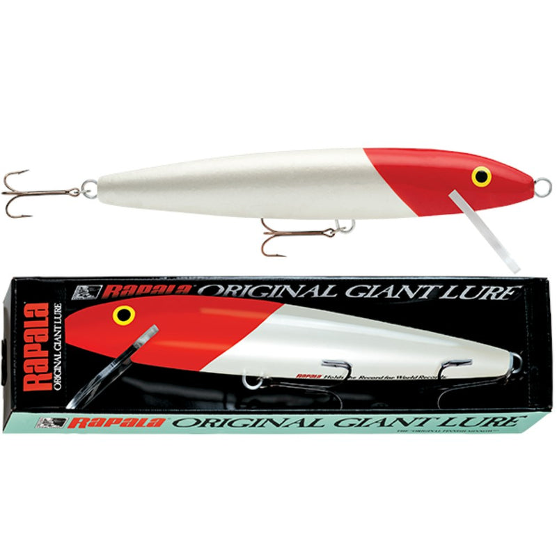 75cm Rapala Original Giant Lure in Display Box - 29" Red Head Finnish Minnow