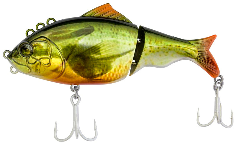 130mm Bone Focus Jointed Swimbait Fishing Lure with 5 Towing Eyelets