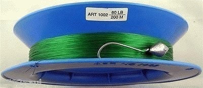 10 Inch Hand Caster Pre Rigged with 200m of 60lb Mono Fishing Line