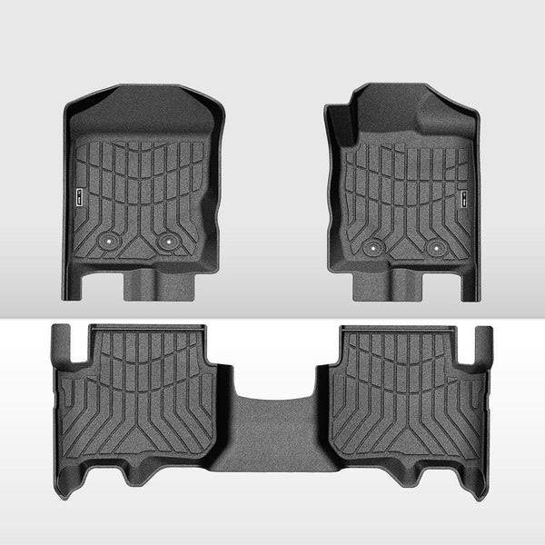 KIWI MASTER 3D TPE Car Floor Mats Fit Ford Everest 2015-2022