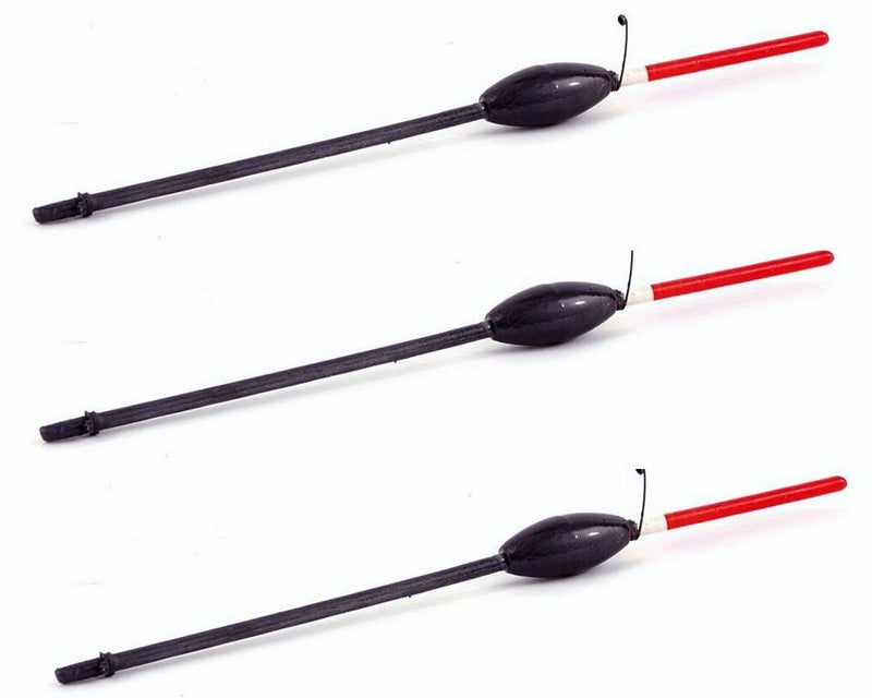 3 x Jarvis Walker Small Blackfish Floats - Luderick Floats - Pencil Stem Floats