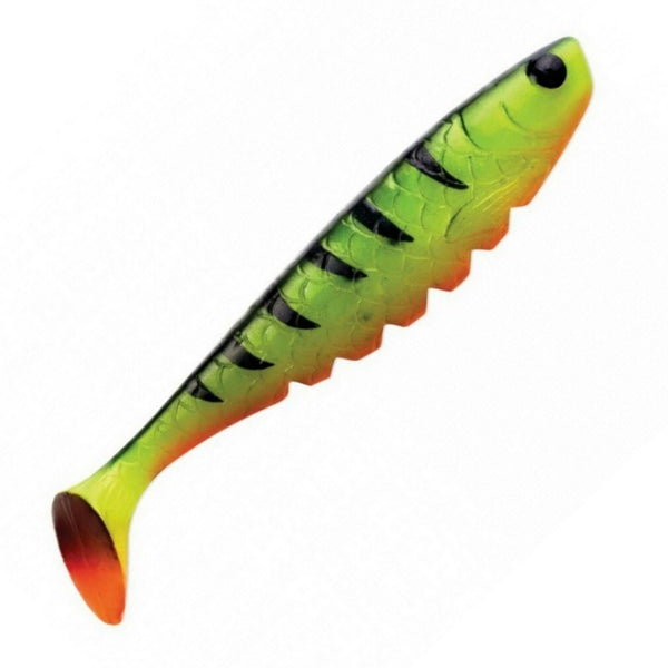 23cm Storm RIP Shad Soft Plastic Fishing Lure - Fire Perch