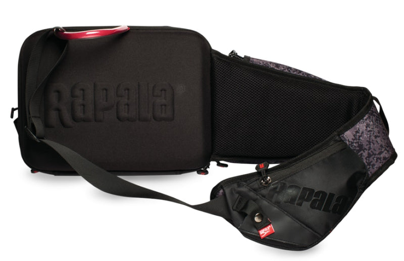 Rapala Classic Urban Sling Bag with Two Fishing Tackle Trays