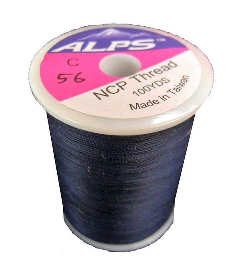 Alps 100yds of Deep Blue Rod Wrapping Thread - Size C (0.2mm) Rod Binding Cotton