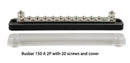 Victron Busbar 150A 2P/Terminals with 20 Screws & Cover