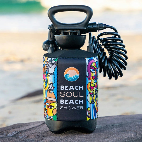 Beach Soul Portable Shower Livin' the Dream 5L