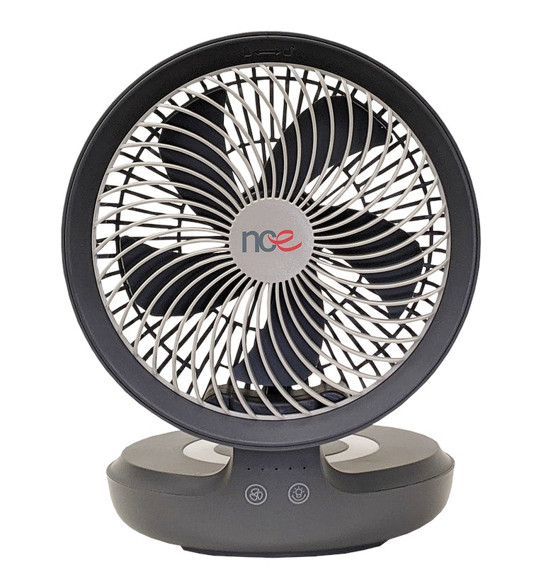 NCE 12V Oscillating Fan - Grey