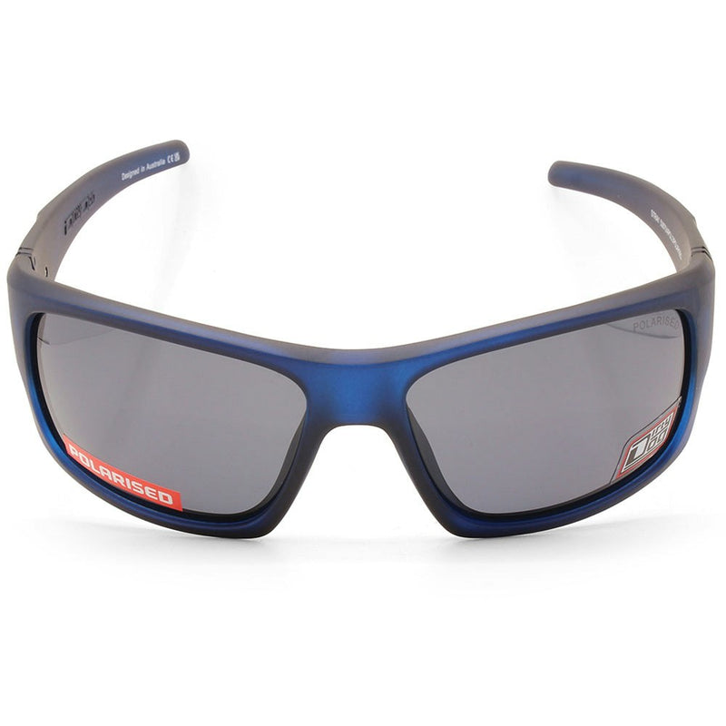 Dirty Dog Stray Satin Blue/Grey Polarised Men's Sports Sunglasses 53670