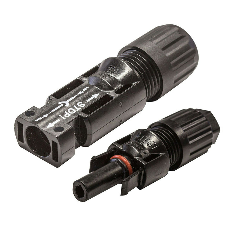 Projecta Single pin waterproof positive and negative connectors with terminals and seals