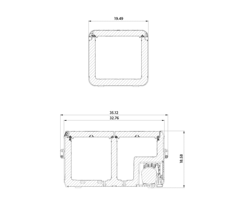 Dometic CFX3 75DZ Fridge/Freezer 75L