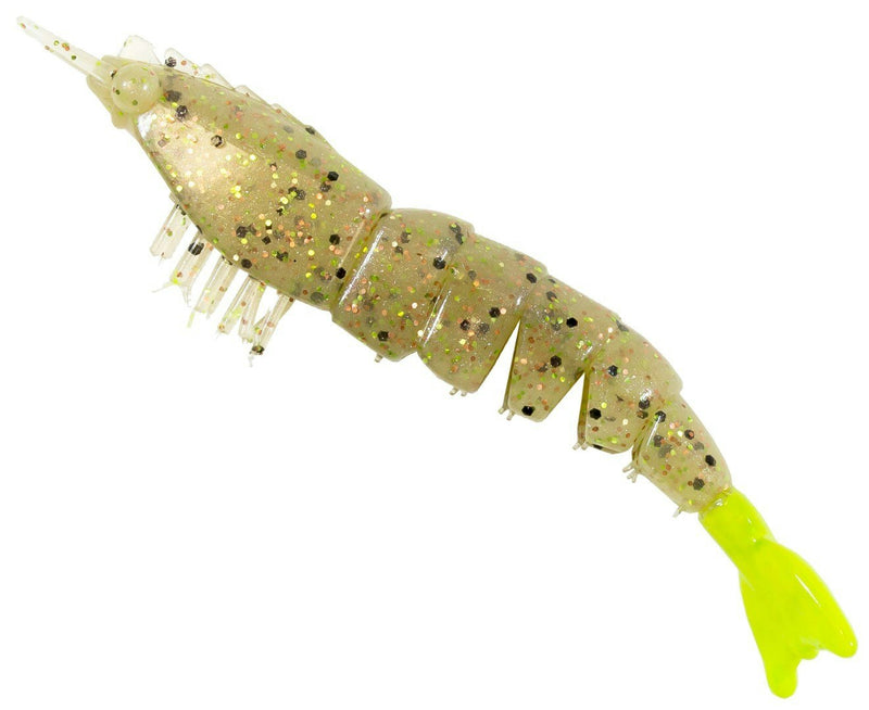 Zman 3.5 Inch Unrigged EZ ShrimpZ Soft Plastic Lures-4 Pk of Z Man Soft Plastics