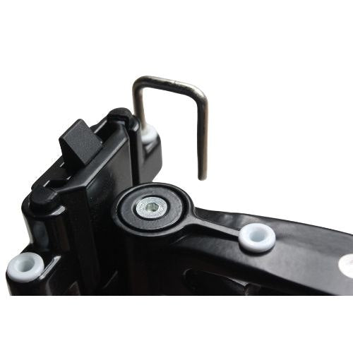 Single arm LCD caravan RV TV bracket with 2 mounting brackets