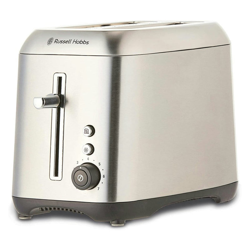 Russell Hobbs RHT82BRU 930W Carlton 2-Slice Bread Sandwich Toaster Brushed SS