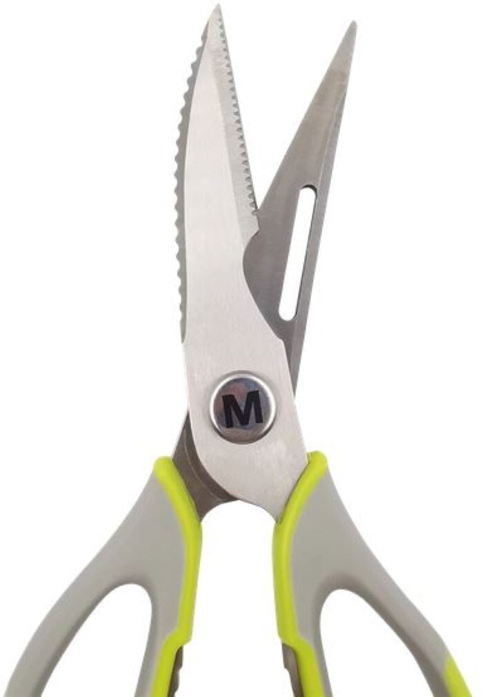 Mustad 8 Inch Stainless Steel Bait Scissors - MT122 Fishing Scissors