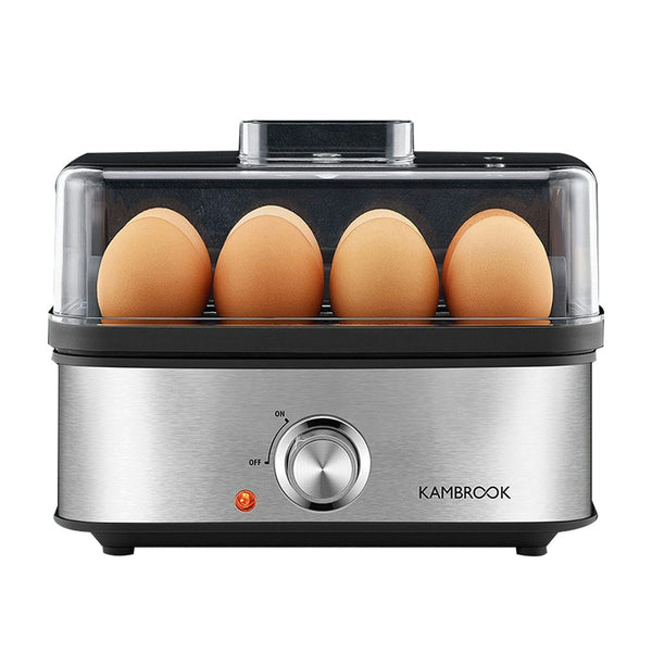 Kambrook Electric Culinary 3 Way Egg Cooker/Poacher/Steamer/Omelette Maker Black