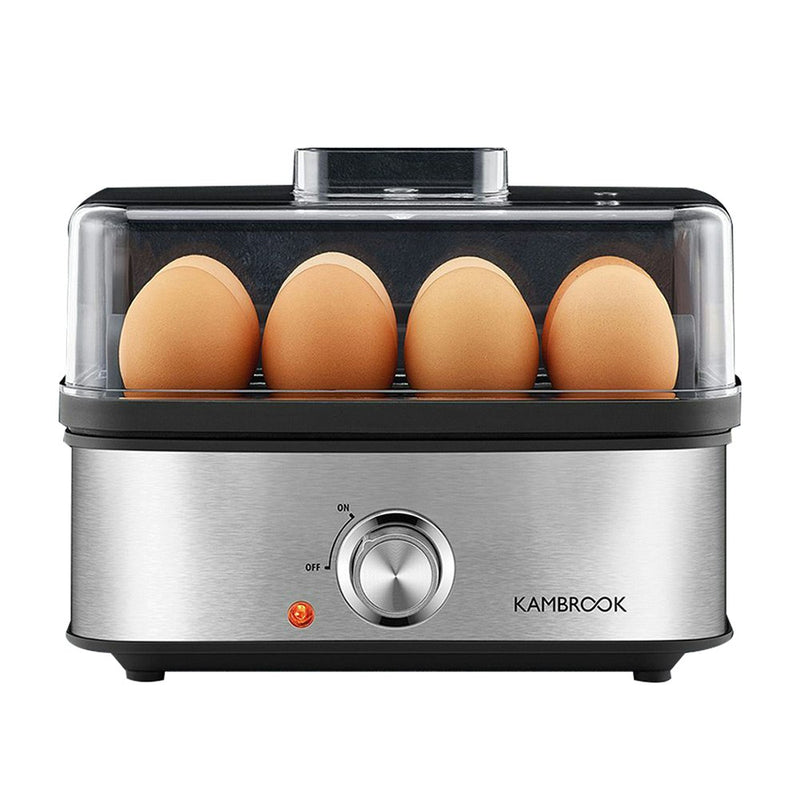 Kambrook Electric Culinary 3 Way Egg Cooker/Poacher/Steamer/Omelette Maker Black