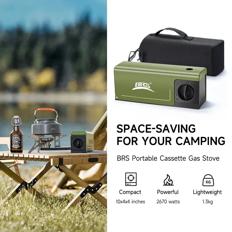 NNEOBA Camping Cassette Stove