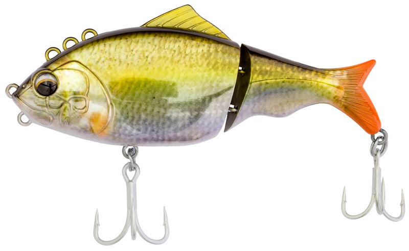 130mm Bone Focus Jointed Swimbait Fishing Lure with 5 Towing Eyelets