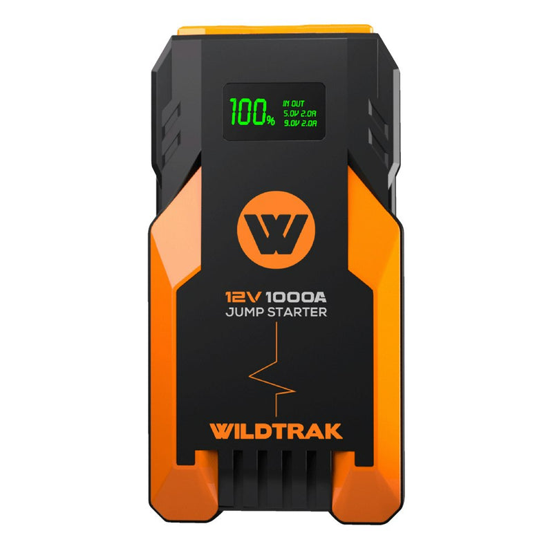 Wildtrak Vehicle Jump Starter 12V S1000A 13Ah 500L Torch w/ Heavy Duty Case