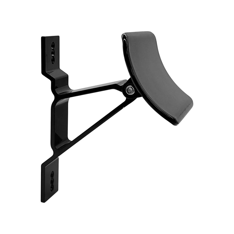 Black RV Awning Support Cradle