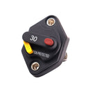 Exotronic 30A Mini Panel Mount Waterproof DC Circuit Breaker