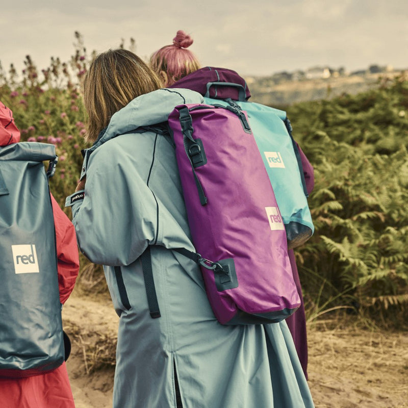 Waterproof Roll Top Dry Bag Backpack - Venture Purple