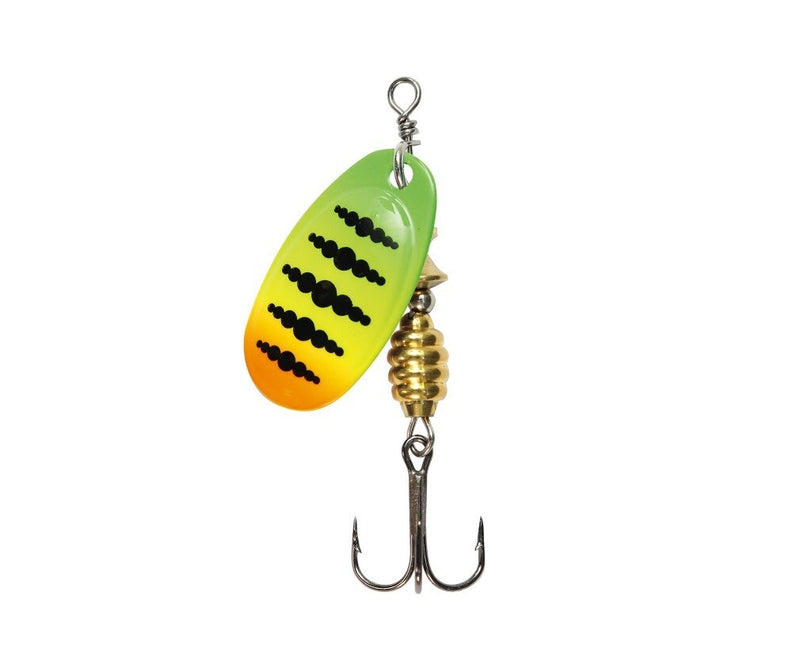 Size 2 TT Lures Spintrix Inline Spinner Lure Rigged with Mustad Treble Hook