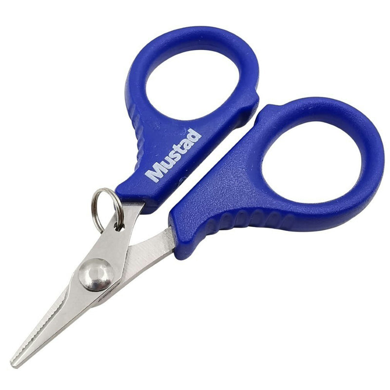 Mustad 3.5 Inch Stainless Steel Fishing Braid Scissors - MT112