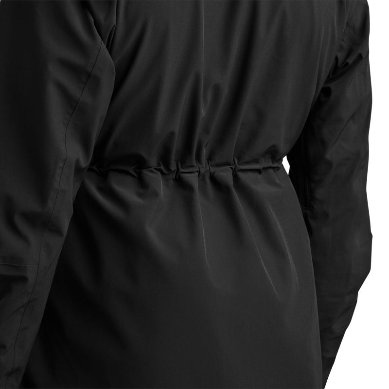 Men's Pursuit Waterproof Lightweight Changing Robe Jacket - Obsidian Black