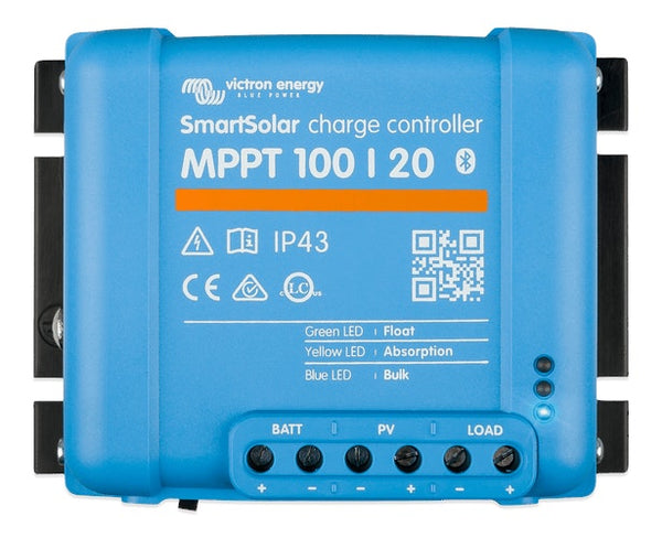 Victron 12/24/48V 20A SmartSolar MPPT 100/20 Bluetooth Solar Charge Controller