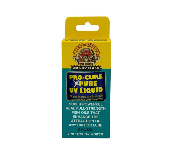 2oz Bottle of Pro-Cure Pure UV Liquid Fishing Lure And Bait Scent