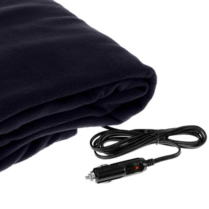 Laura Hill Heated Electric Car Blanket 150x110cm 12V - Blue