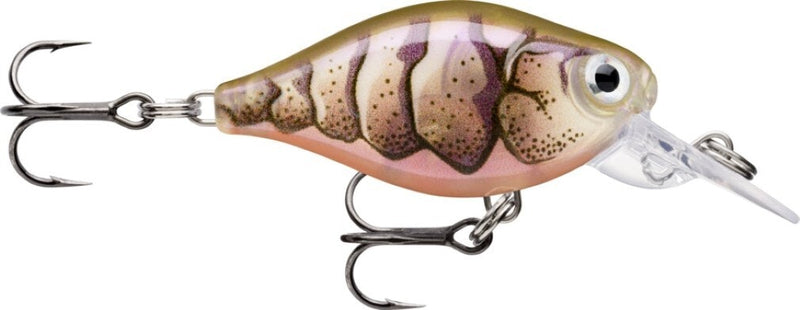 3.5cm Rapala X-Light Crank Mid Runner Fishing Lure - Finesse Crankbait Lure