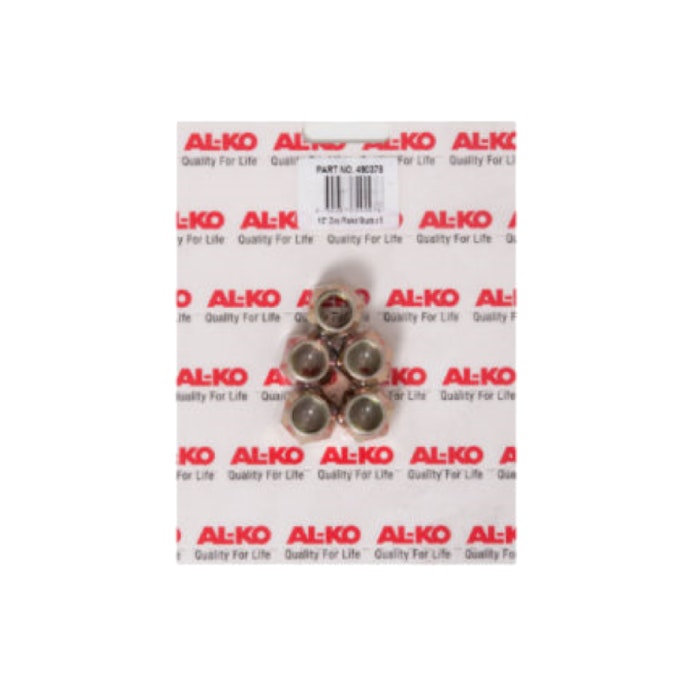 ALKO Zinc Plated Wheel Nuts, 7/16" 490371 Trailer Parts