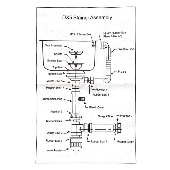 U Trap - DX5 Stainer Assembly