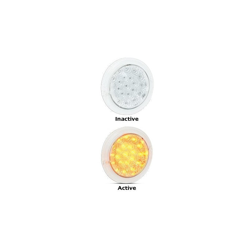 LED Autolamps 102ACM Clear Lens Coloured LEDs, 12-24V, Blister