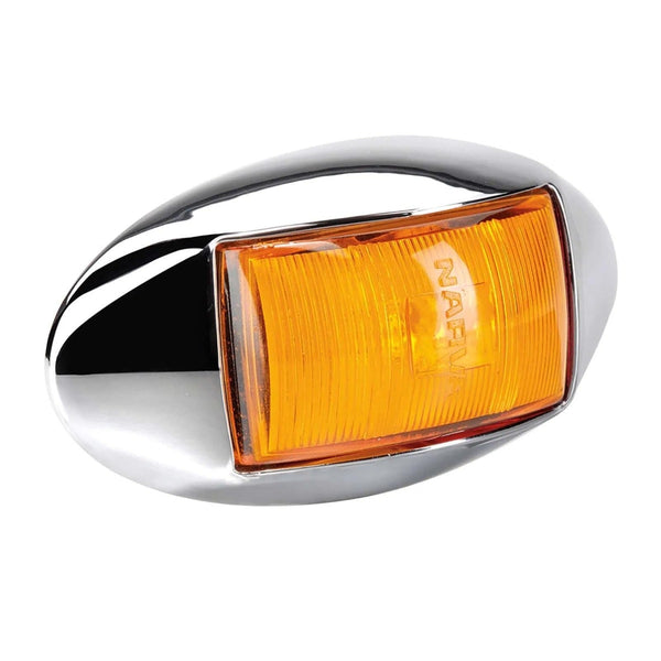Narva 91424CBL 10-33 Volt Model 14 LED Front End Outline Marker or External Cabin Lamp (Amber)