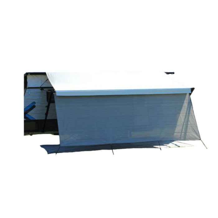 Camec Privacy Screen 4.3x1.8m Awning Double Rope Track